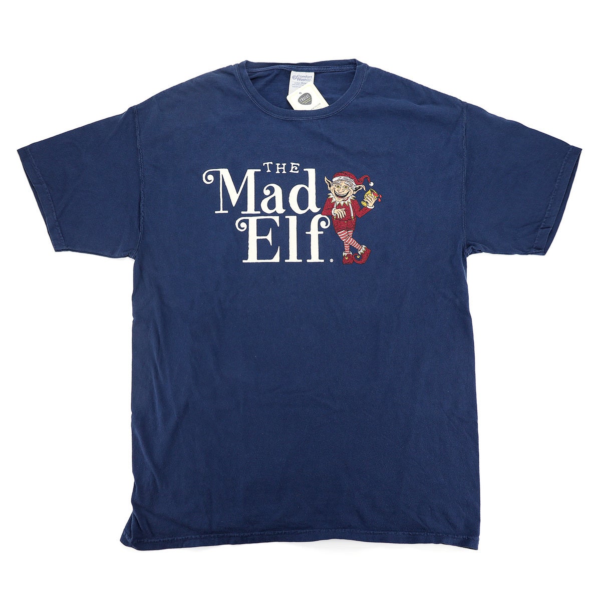 Mad Elf Label Art Tee Navy Troegs General Store